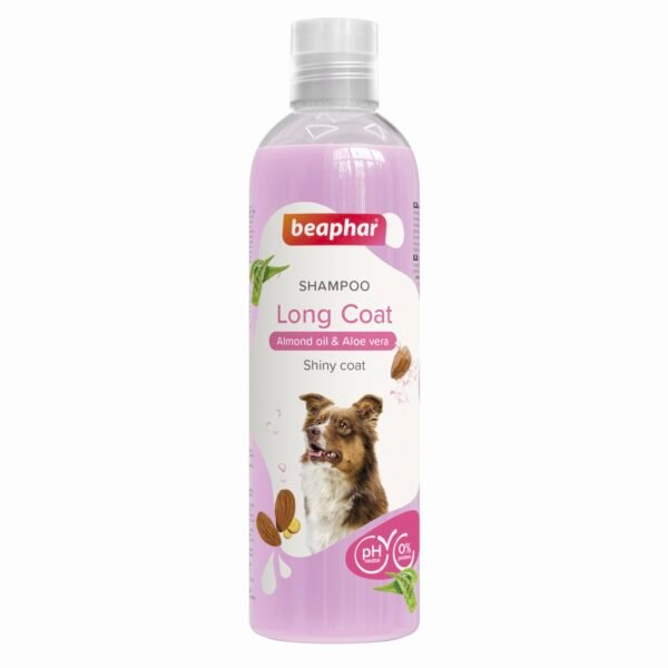 Beaphar shampoo long coat almond oil and aloe vera