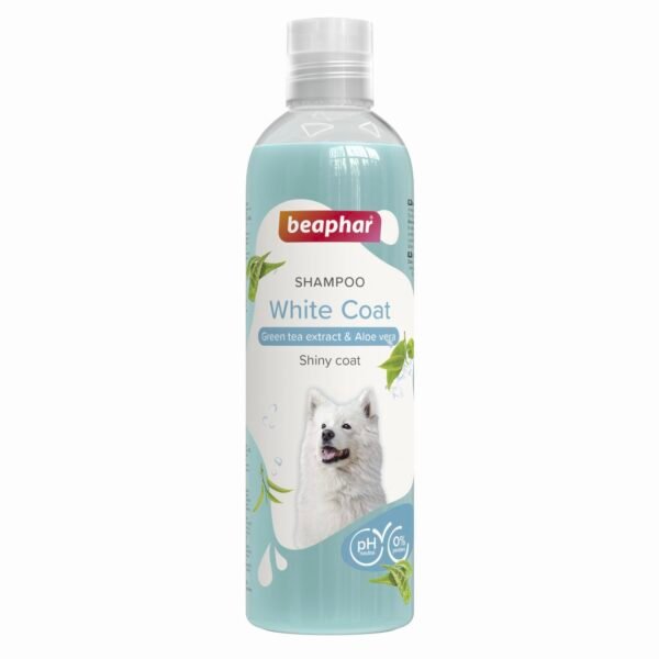 Beaphar shampoo white coat green tea and aloe vera