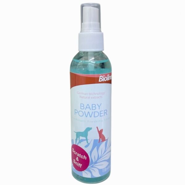 Bioline baby powder spray