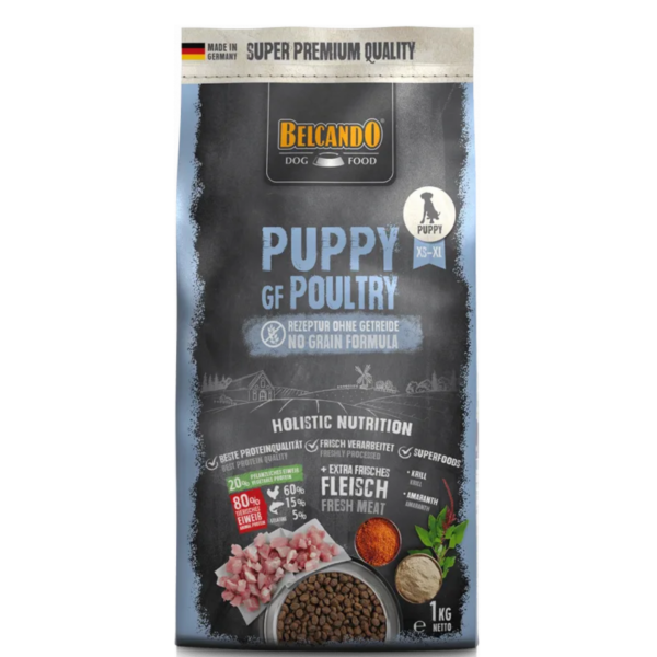 Belcando puppy gf poultry xs-xl 1kg