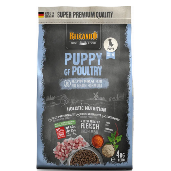 Belcando puppy gf poultry xs-xl 4kg