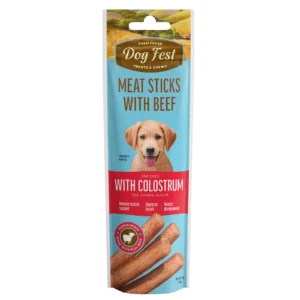 Dogfest beef meat sticks with colostrum 45g