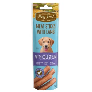 Dogfest lamb meat sticks with colostrum 45g