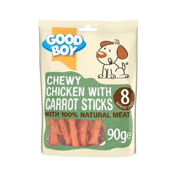 Goodboy chewy chicken with carrot sticks 90g