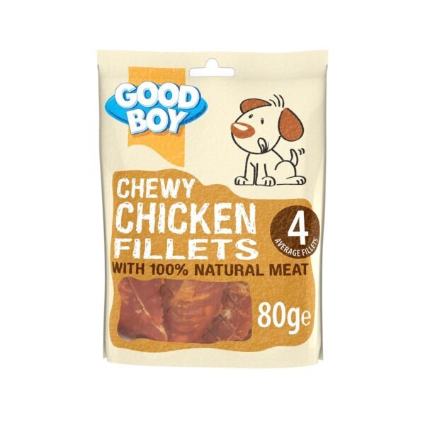 Goodboy chewy chicken fillet 80g