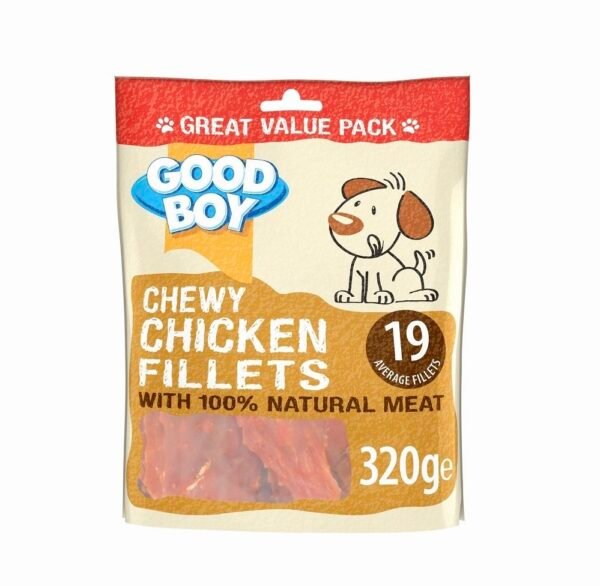 Goodboy chewy chicken fillet 320g