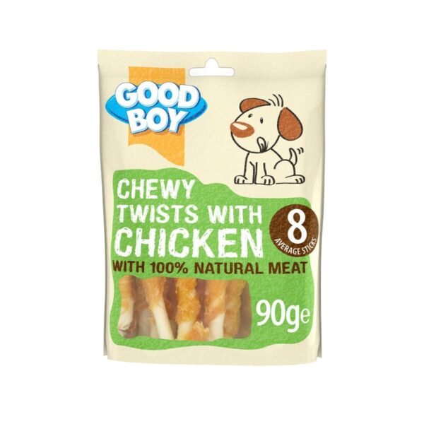 Goodboy chewy twist with chicken 90g